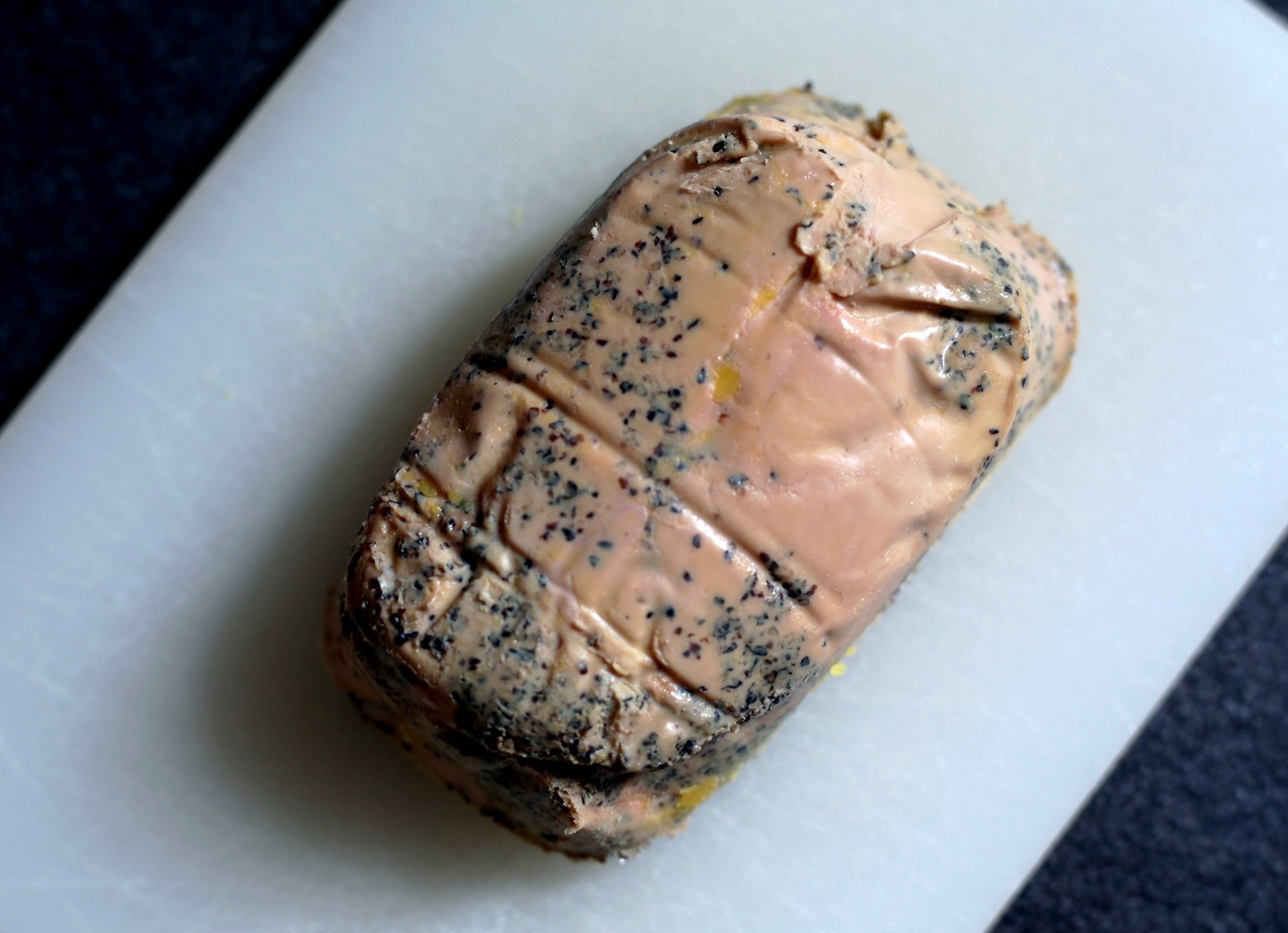 Foie gras ouvert